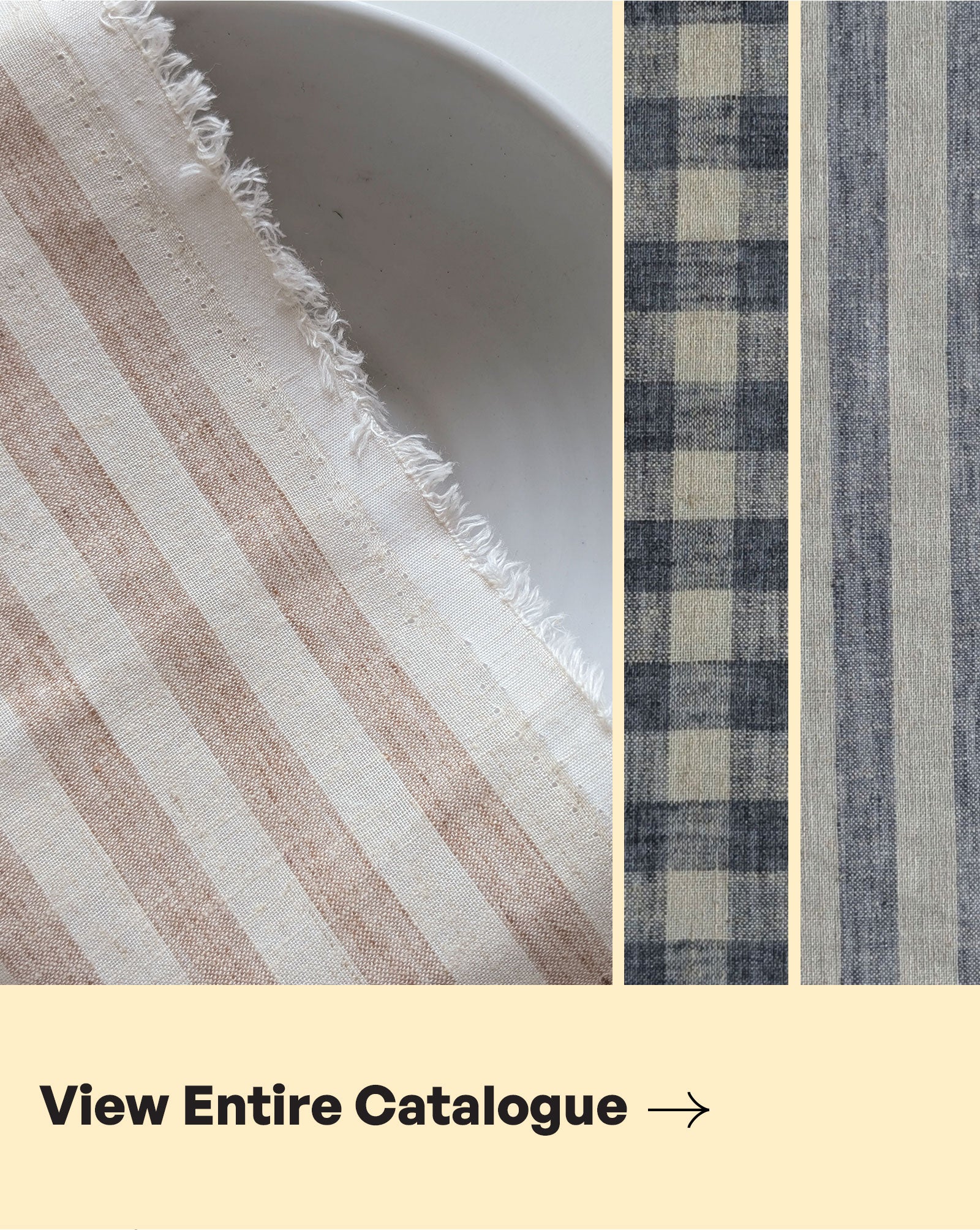 Loom Textured Blended Cotton Yarn Dyed Fabric Online