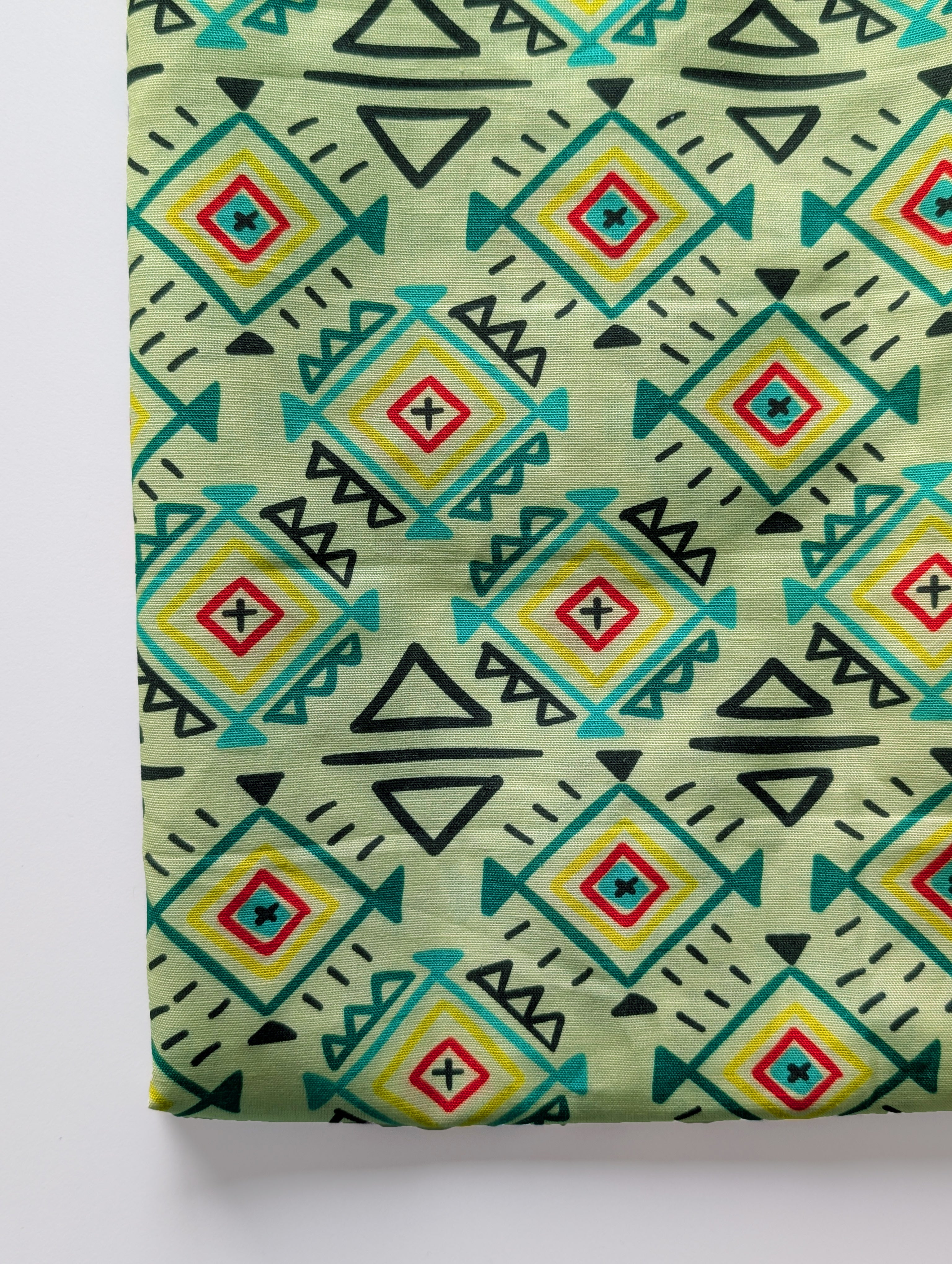 Digital Print Cotton Linen Fabric (70%-30%)