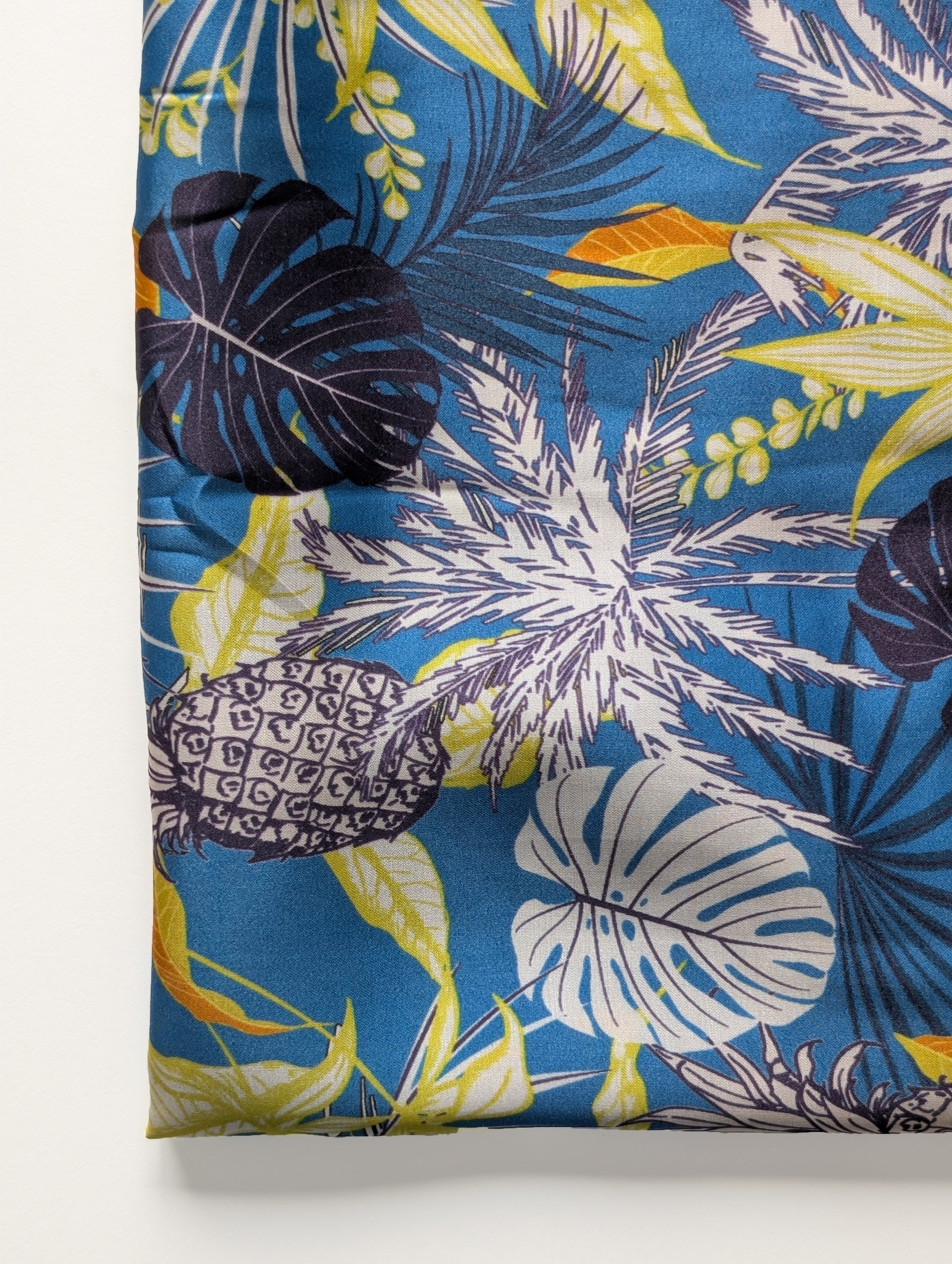 Digital Print 100 Gram Bemberg x Modal Satin Fabric (Powerloom)