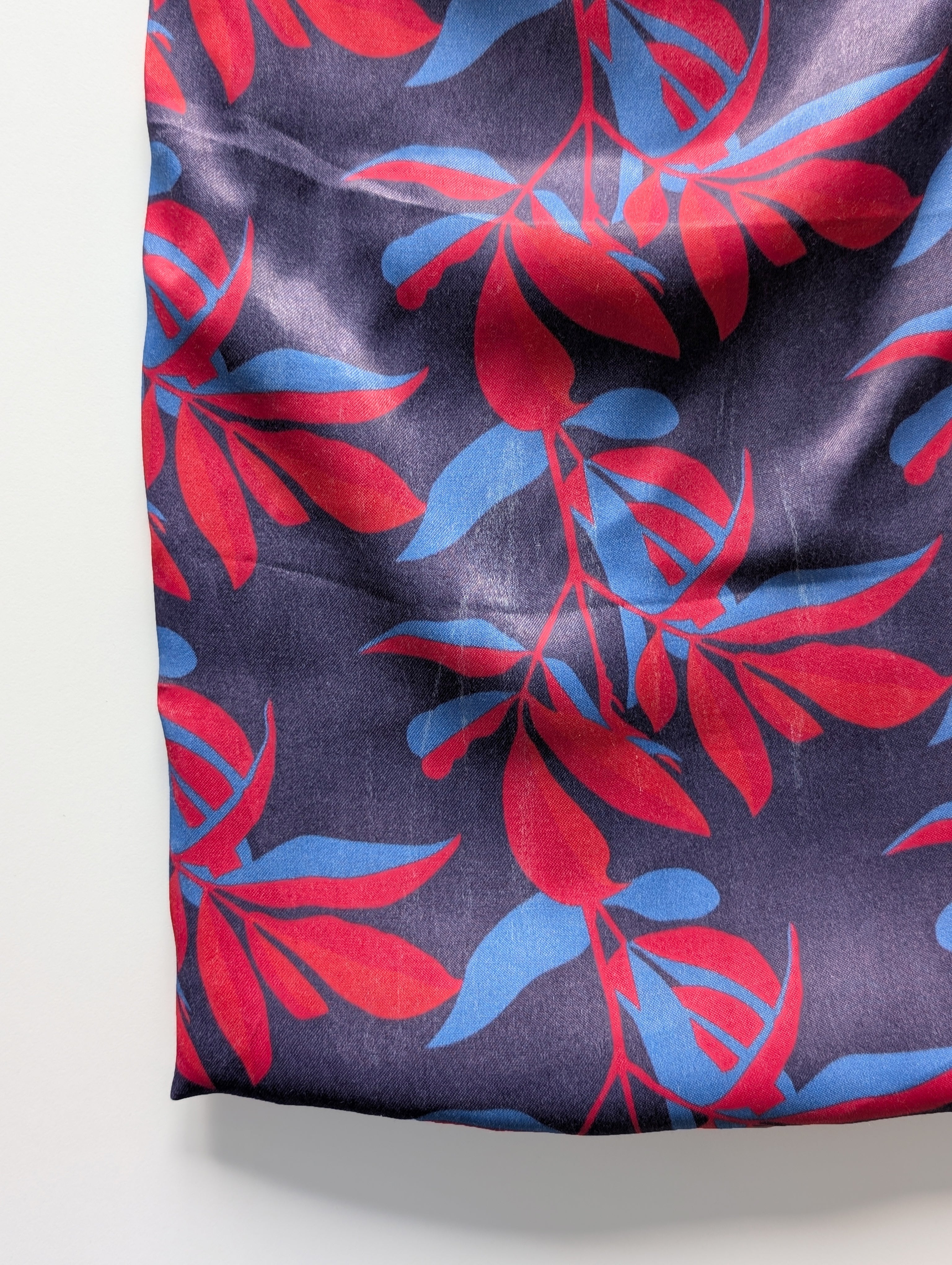 Digital Print Viscose Bosky Satin Fabric