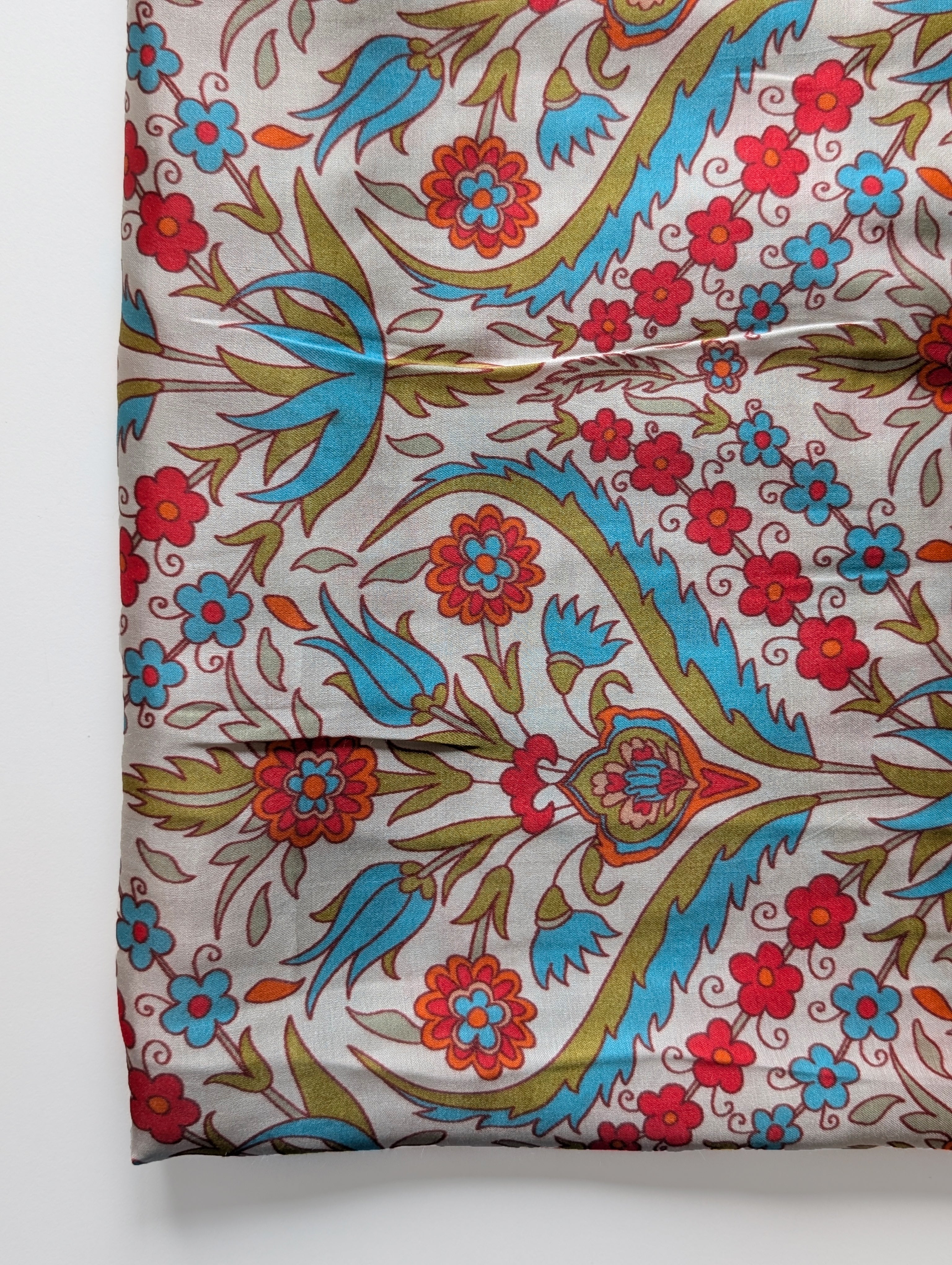 Digital Print 100 Gram Bemberg x Modal Satin Fabric (Gaji Silk)