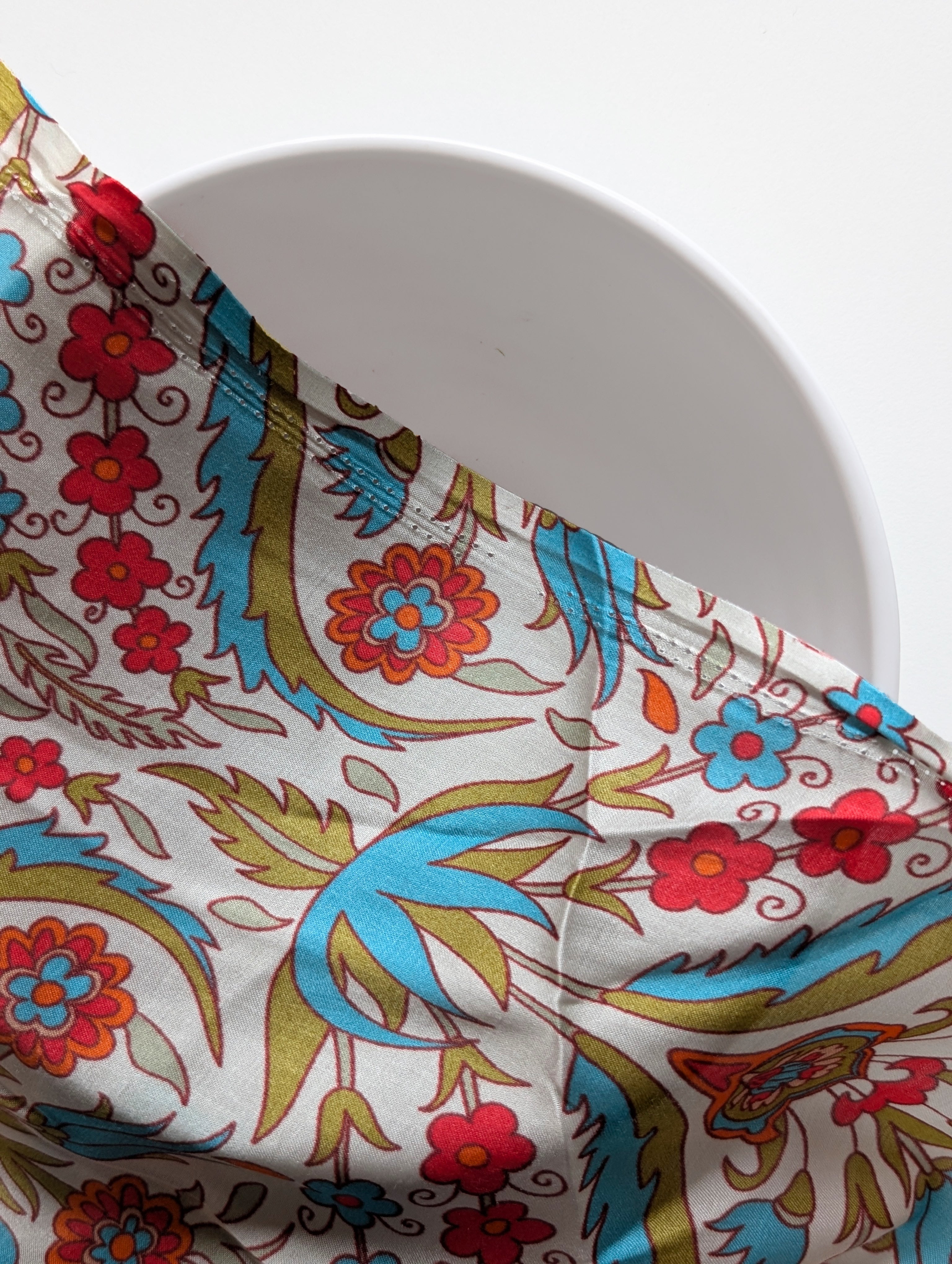 Digital Print 100 Gram Bemberg x Modal Satin Fabric (Gaji Silk)