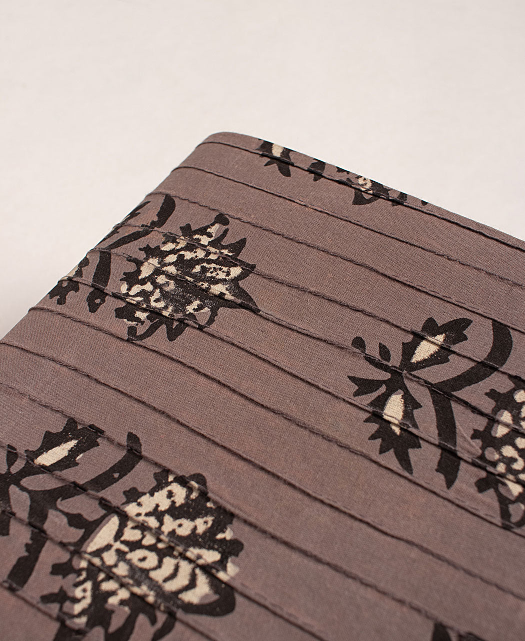 Handmade Pin-Tucks Kashish Hand Block Cotton Fabric Cover Diary