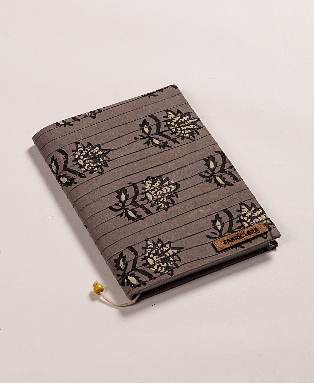 Handmade Pin-Tucks Kashish Hand Block Cotton Fabric Cover Diary