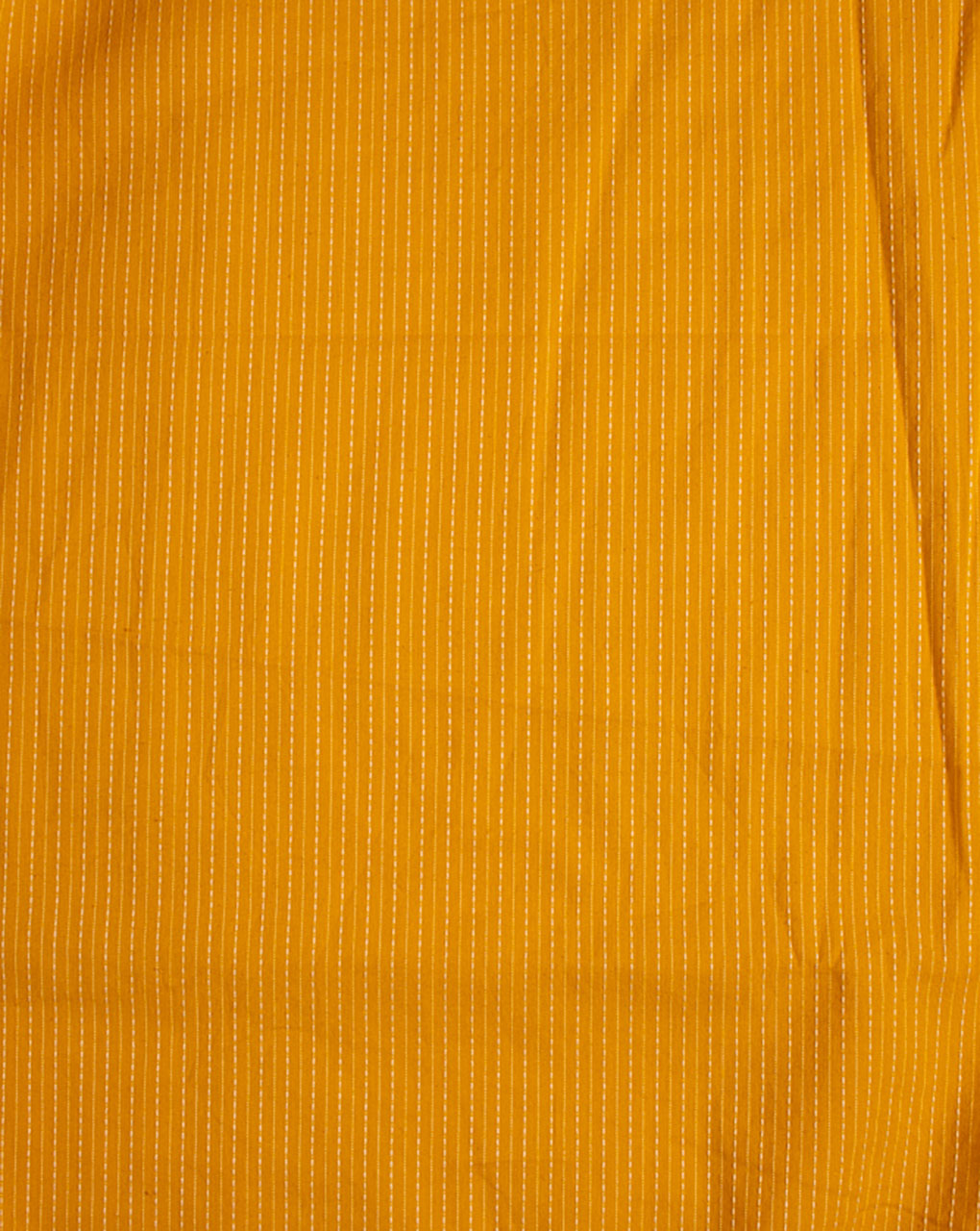 Yellow Plain Kantha Cotton Fabric
