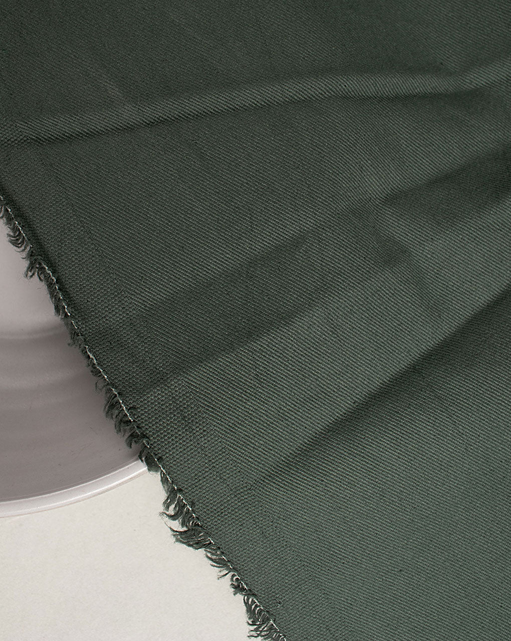 Green Plain Woven Cotton Fabric