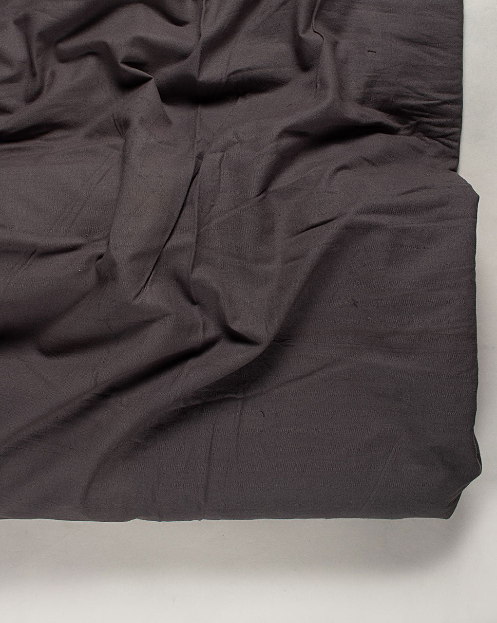 Grey Plain Twill Cotton Fabric ( Widht 58 Inch )
