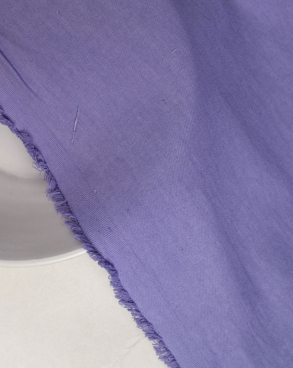 Purple Plain Twill Cotton Fabric ( Width 58 Inch )