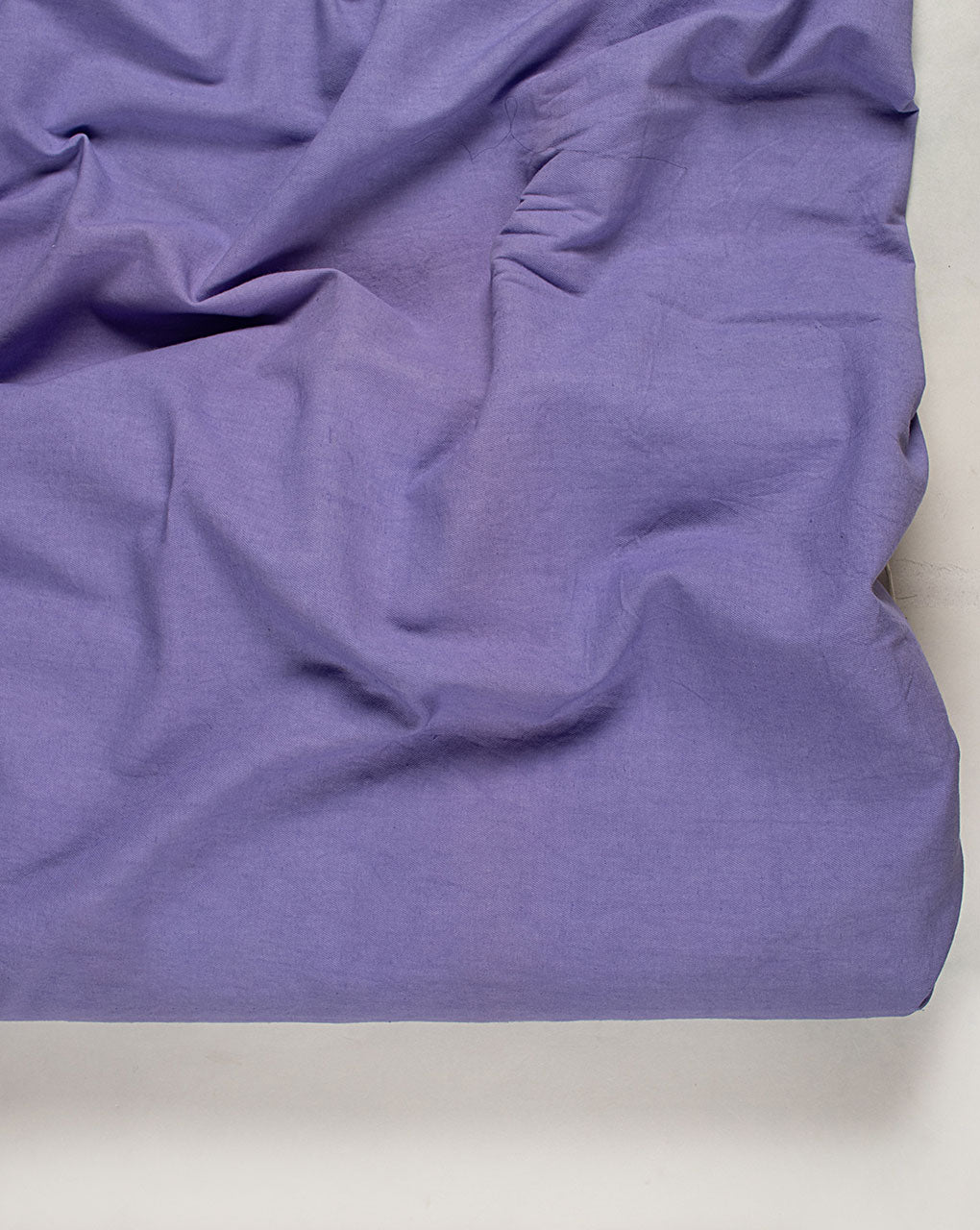 Purple Plain Twill Cotton Fabric ( Width 58 Inch )