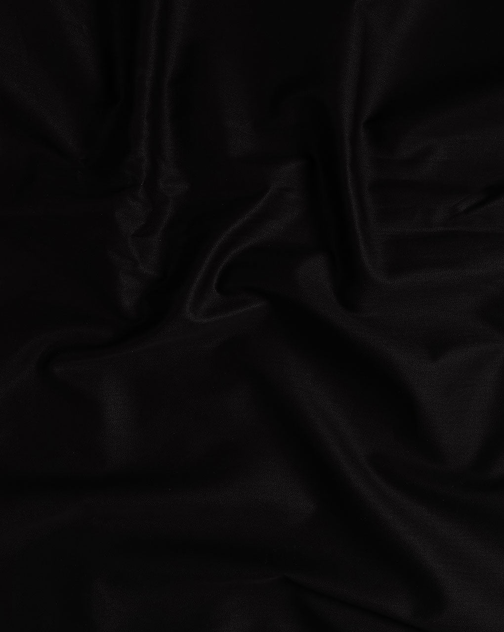 Black Plain Twill Cotton Fabric ( Width 58 Inch )