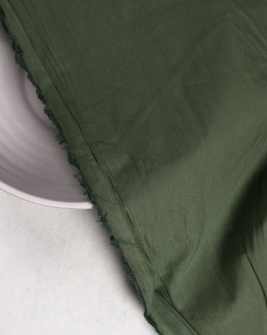 Green Plain Cotton Poplin Fabric ( Width 58 Inch )
