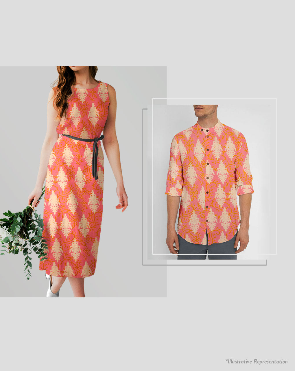 Screen Print Cotton Fabric