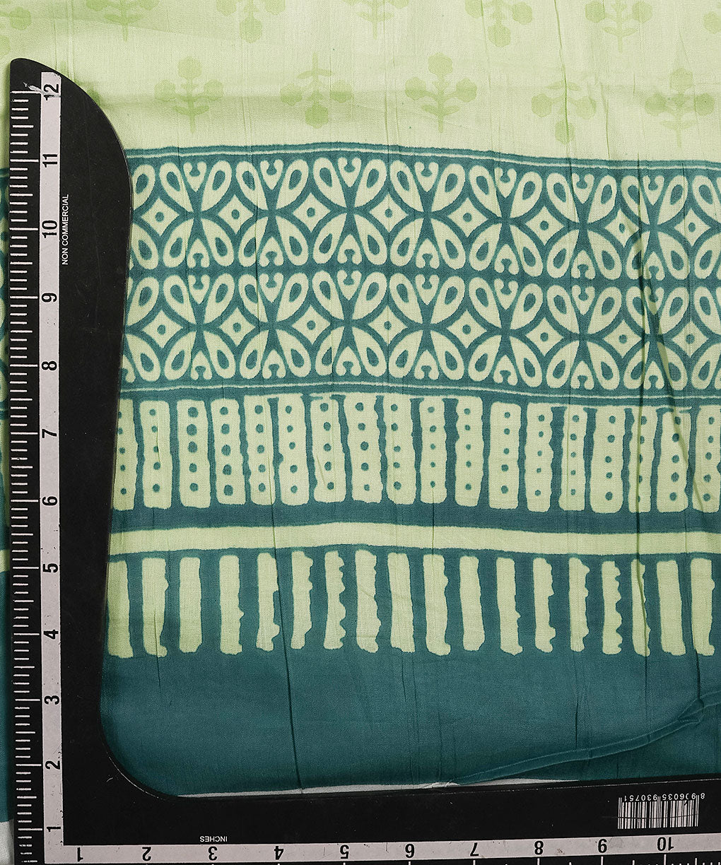 Screen Print Voile Cotton Fabric