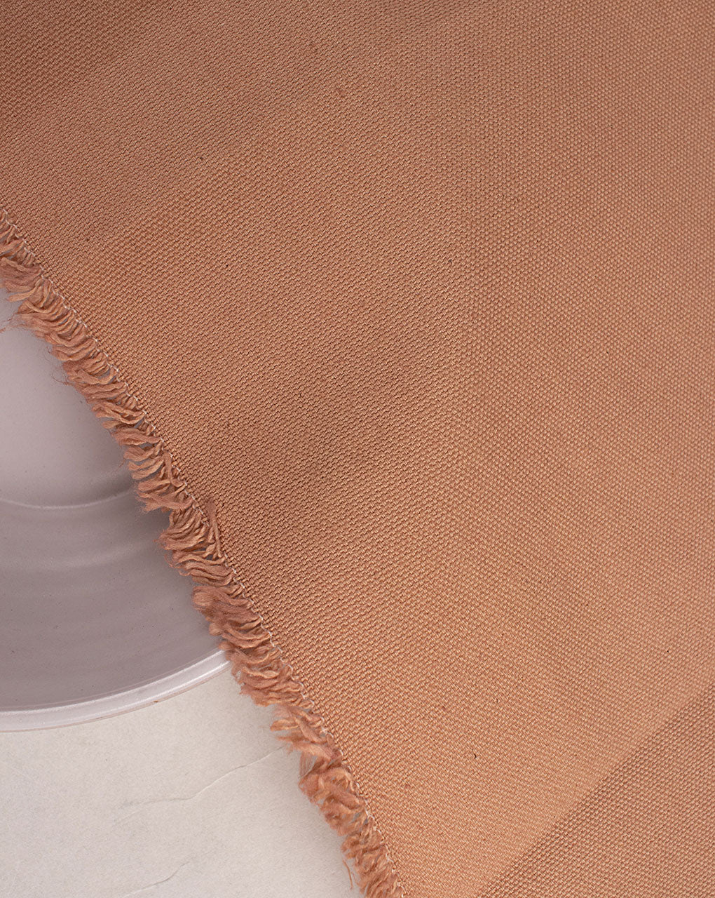 Beige Plain Cotton Duck Fabric ( Width 60 Inch )