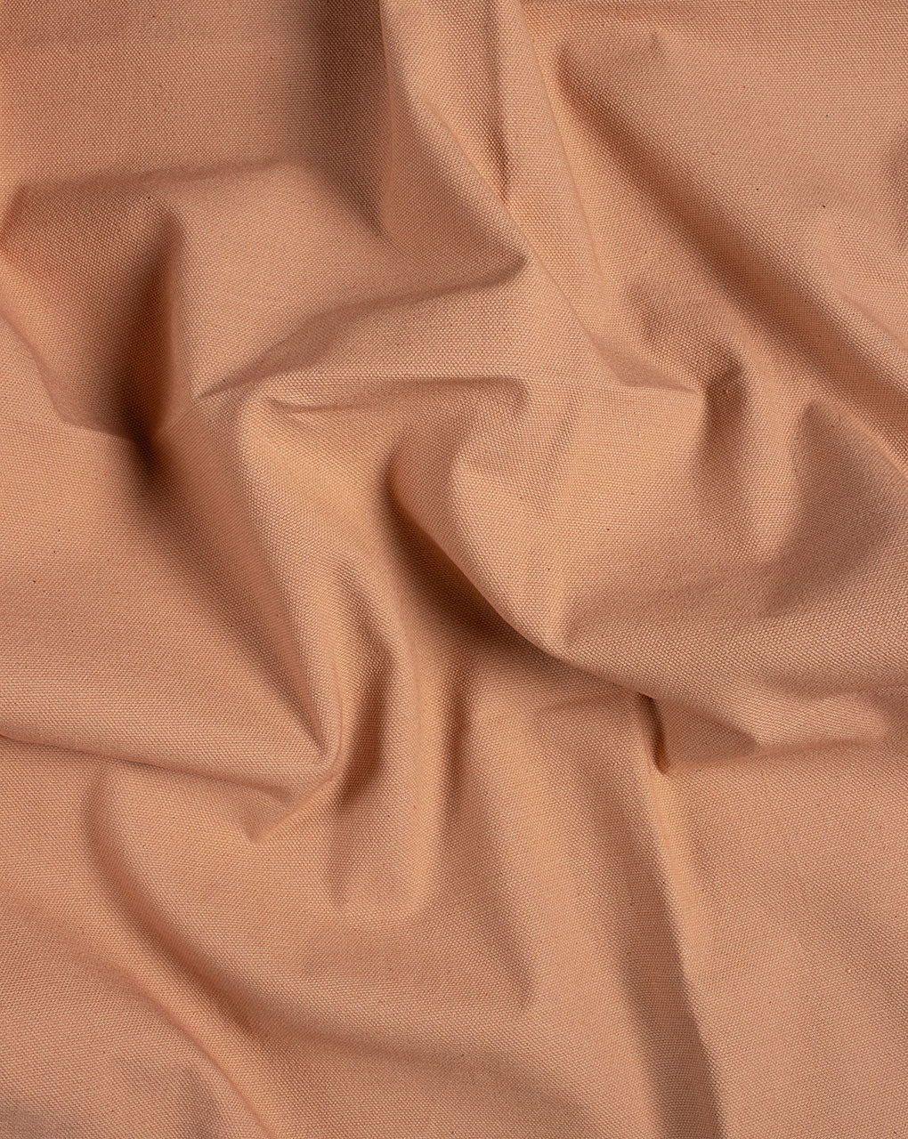Beige Plain Cotton Duck Fabric ( Width 60 Inch )