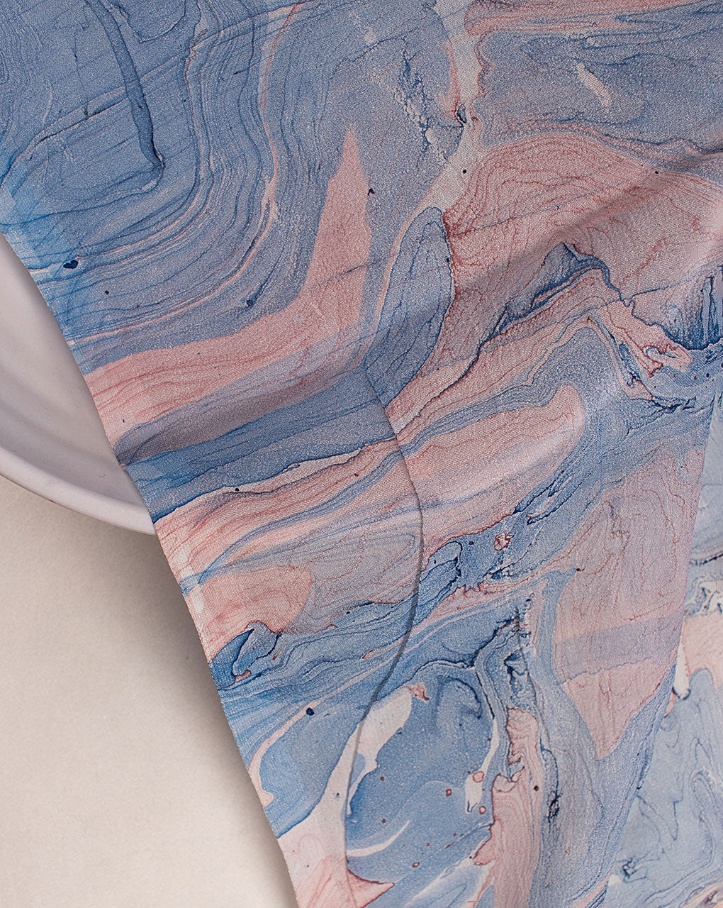 Marble Print Viscose Georgette Fabric ( Width 42 Inch )