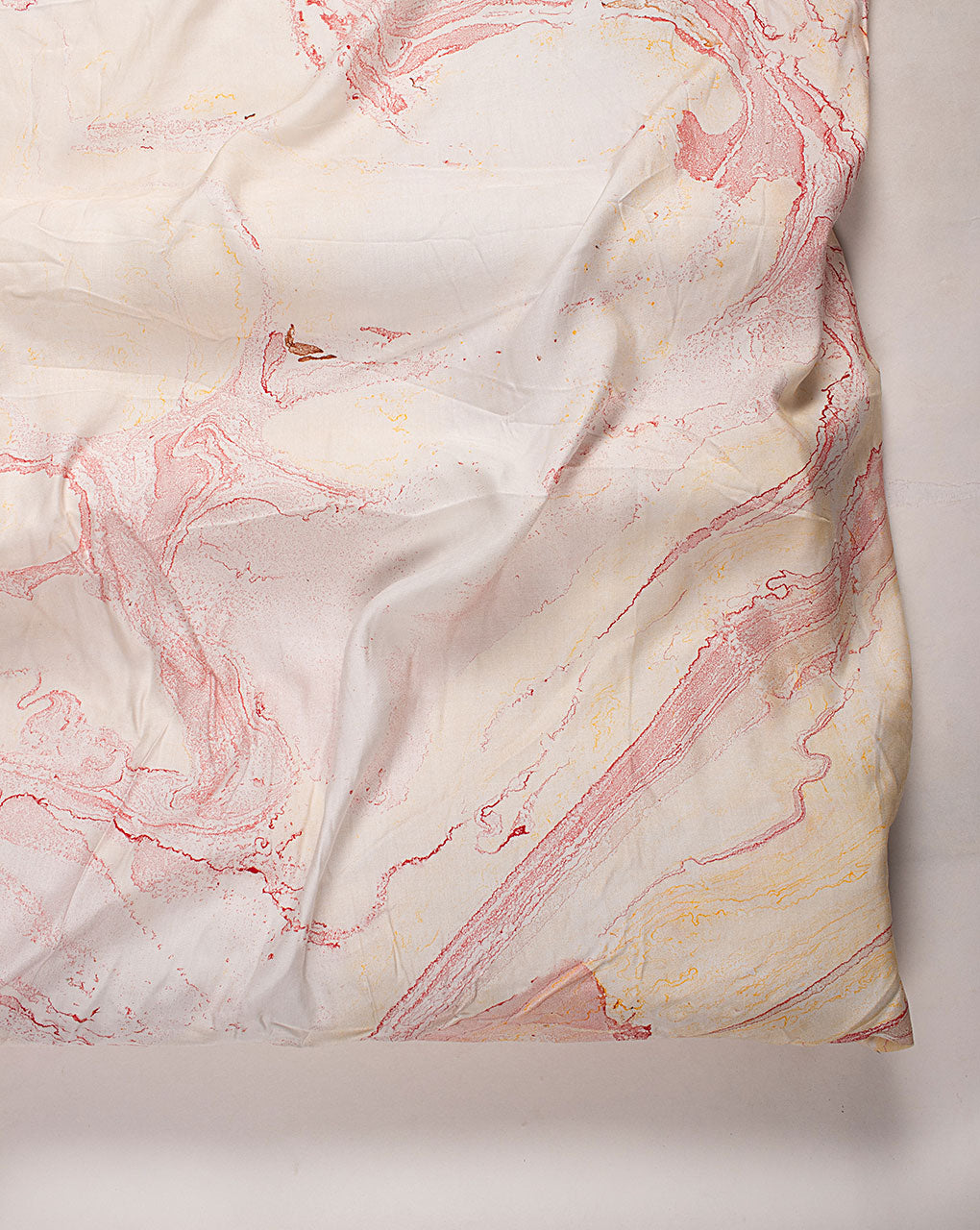 Marble Print Modal Satin Fabric ( Width 58 Inch )