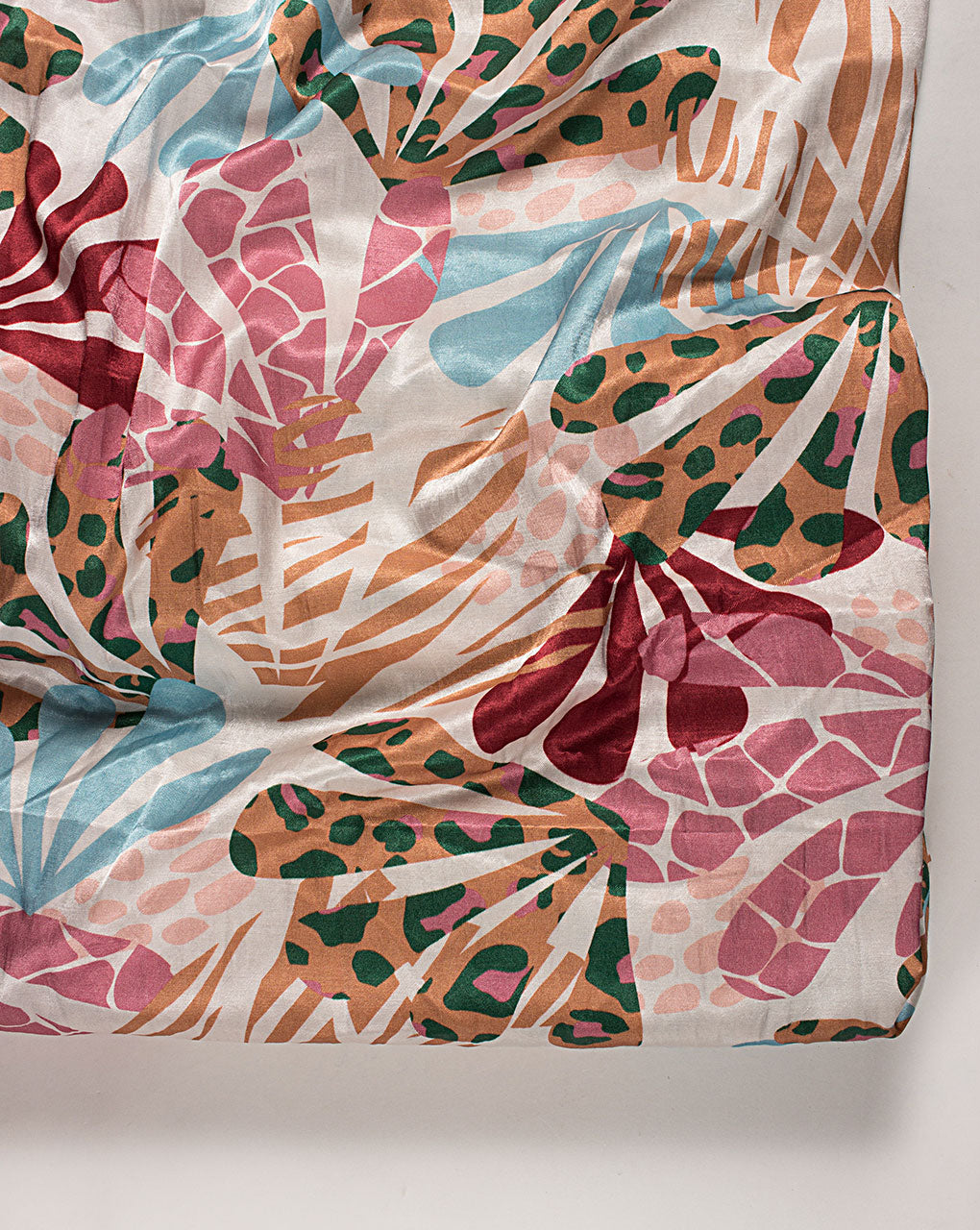 Digital Print 180 Gram Mashru Silk Fabric