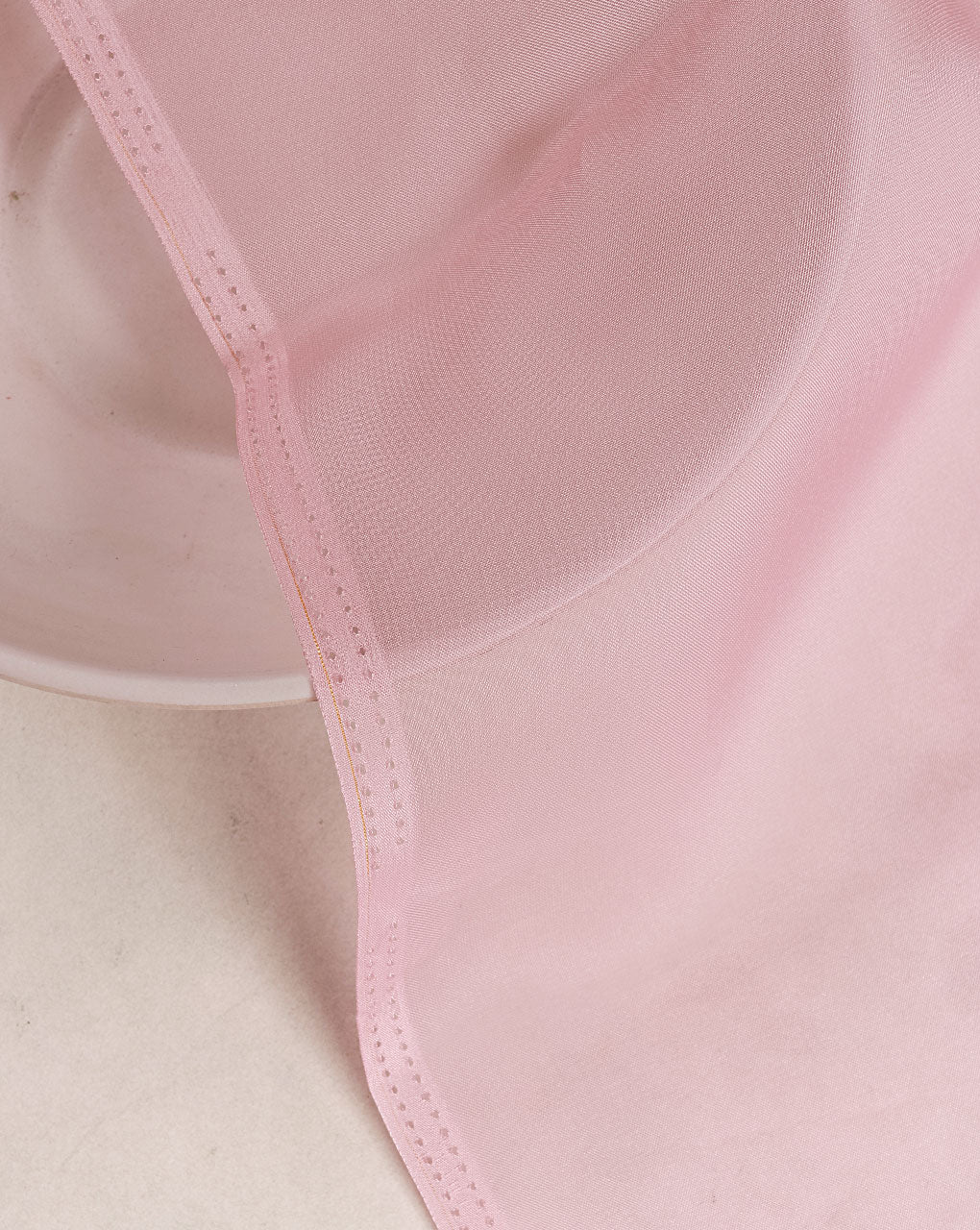 Pink Plain Viscose Organza Fabric