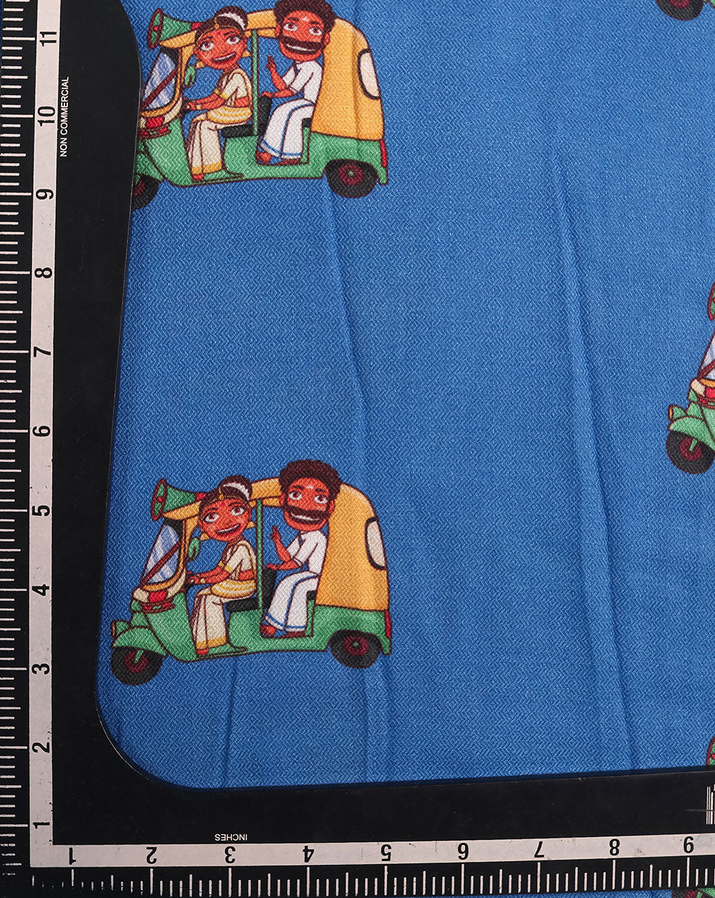 Digital Print Dobby Rayon Fabric ( Width 46 Inch )