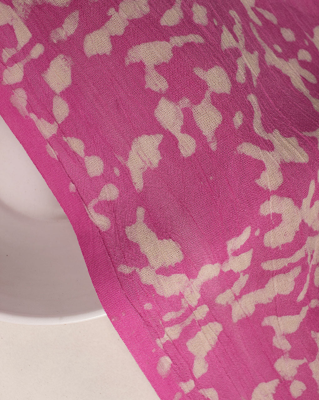 ( Pre Cut 1.5 MTR ) Hand Block Rayon Fabric
