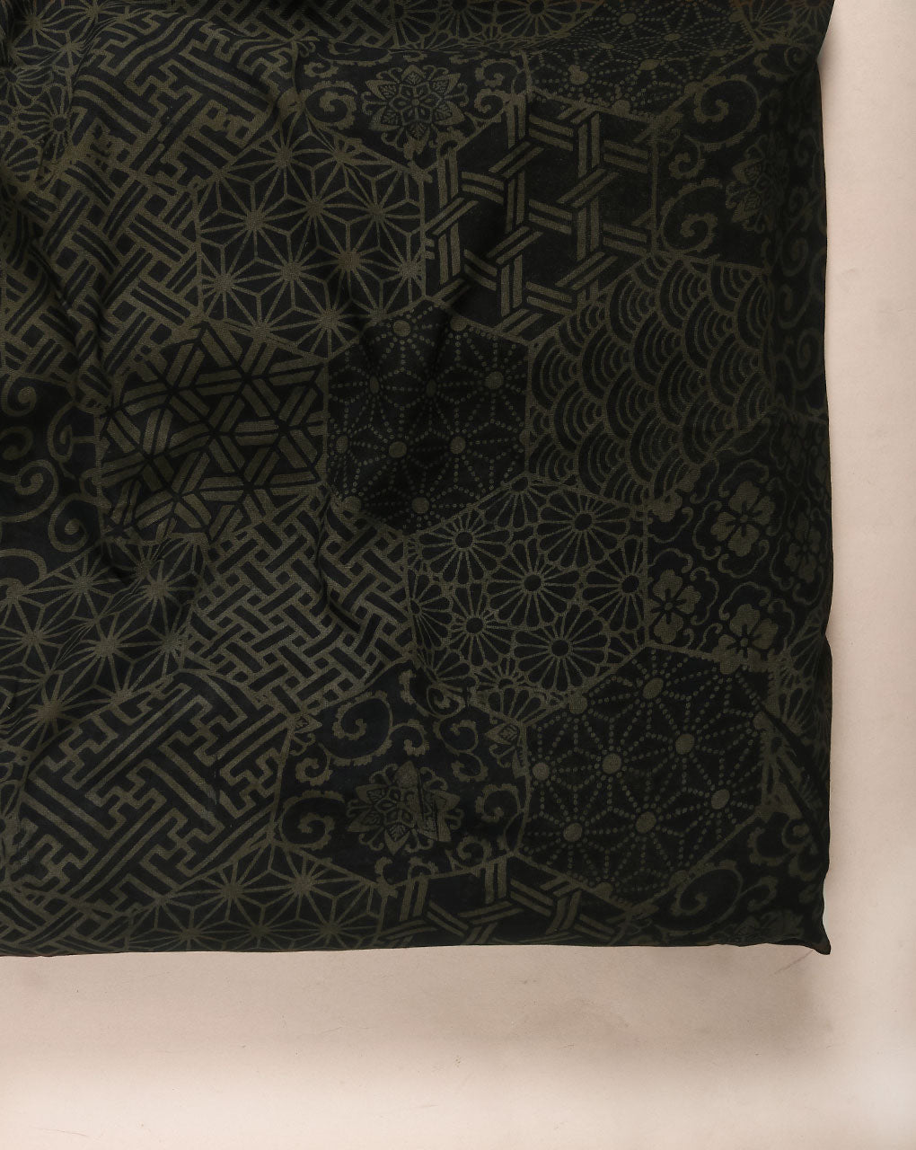 Hand Block Rayon Fabric ( Width 42 Inch )