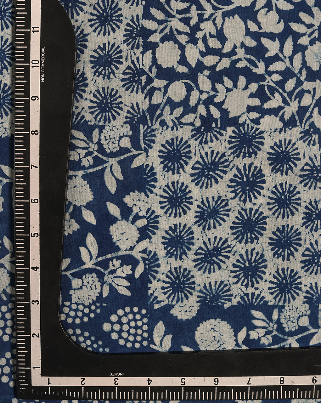 Soimoi Blue Rayon Fabric Cross & Geometric Print Sewing Fabric Meter 42  Inch Wide : : Home & Kitchen