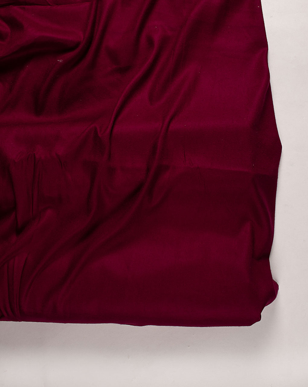 Fuchsia Plain Twill Rayon Fabric