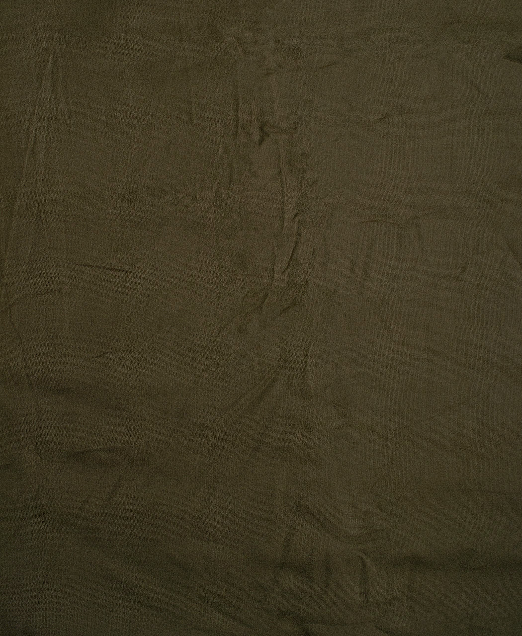Olive Green Plain Birla Rayon Fabric ( Width 40 Inch )