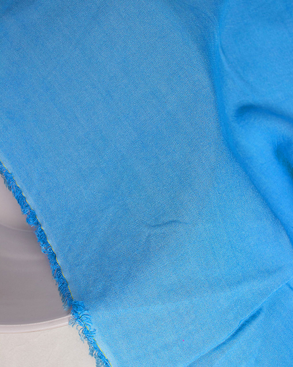Blue Plain Rayon Fabric ( Width 40" )