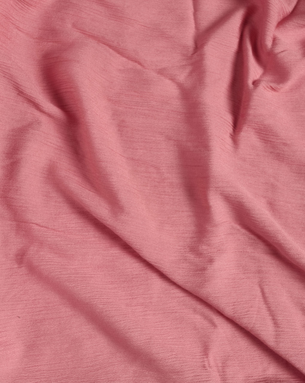Salmon Plain Rayon Crepe Fabric ( Width 38 Inch )