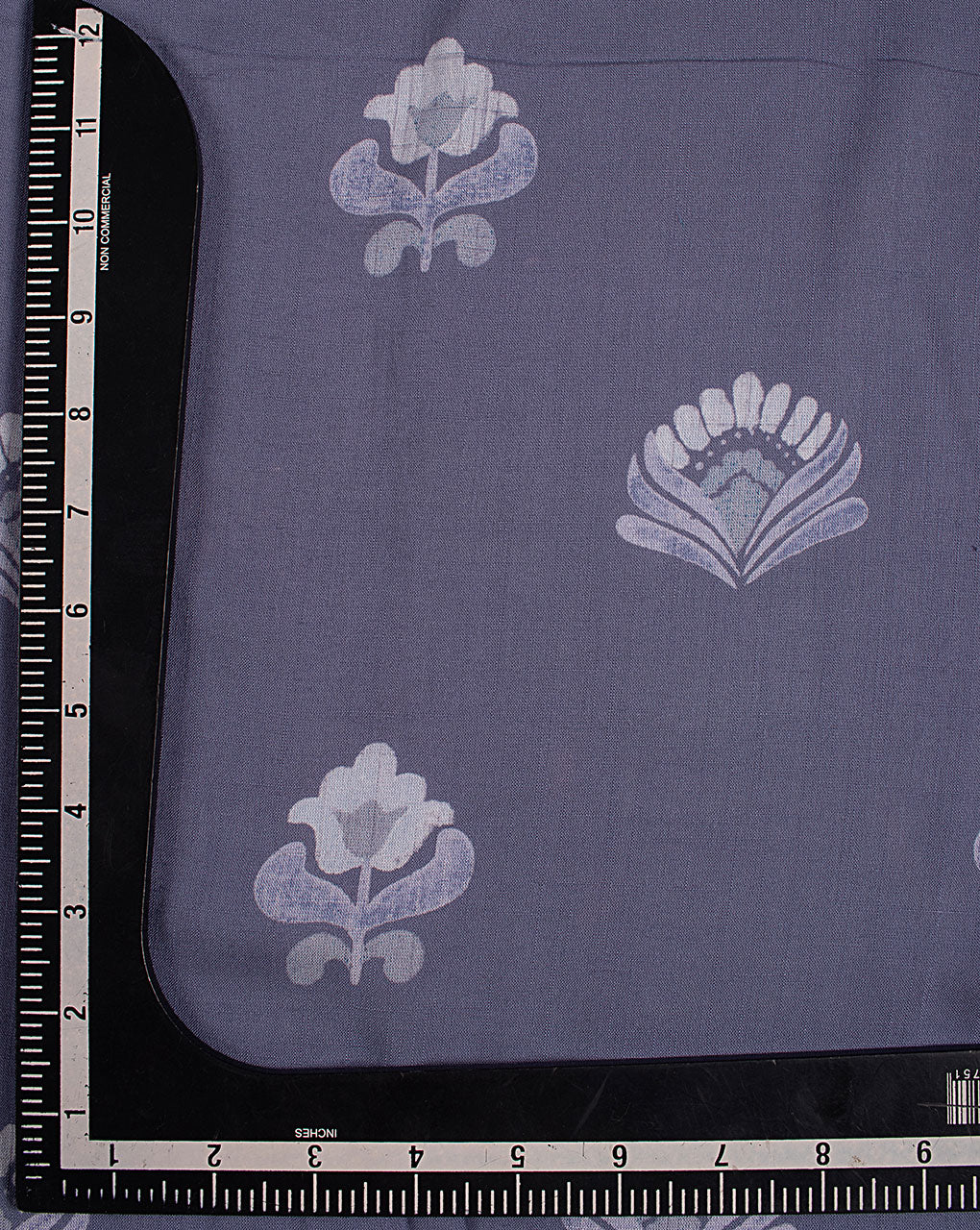 Screen Print Slub Rayon Fabric