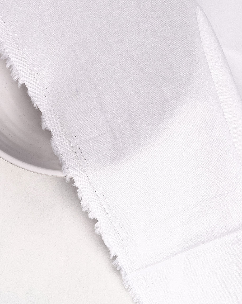 White Plain Satin Fabric ( Width 58 Inch )