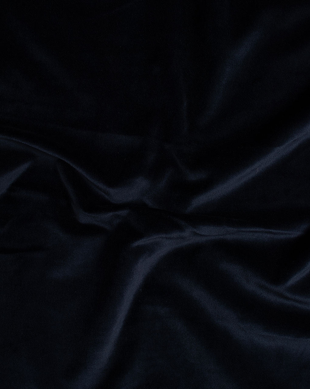 Blue Plain Cotton Velvet Fabric ( Width 58 Inch )