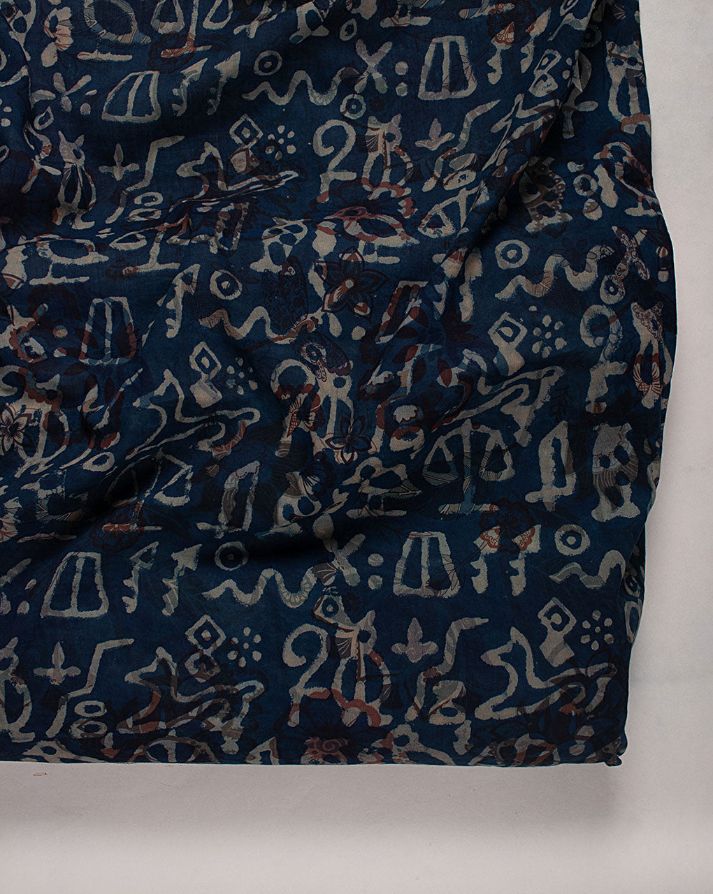 Indigo Print Fabrics - Buy Indigo Block Printed Fabrics Online