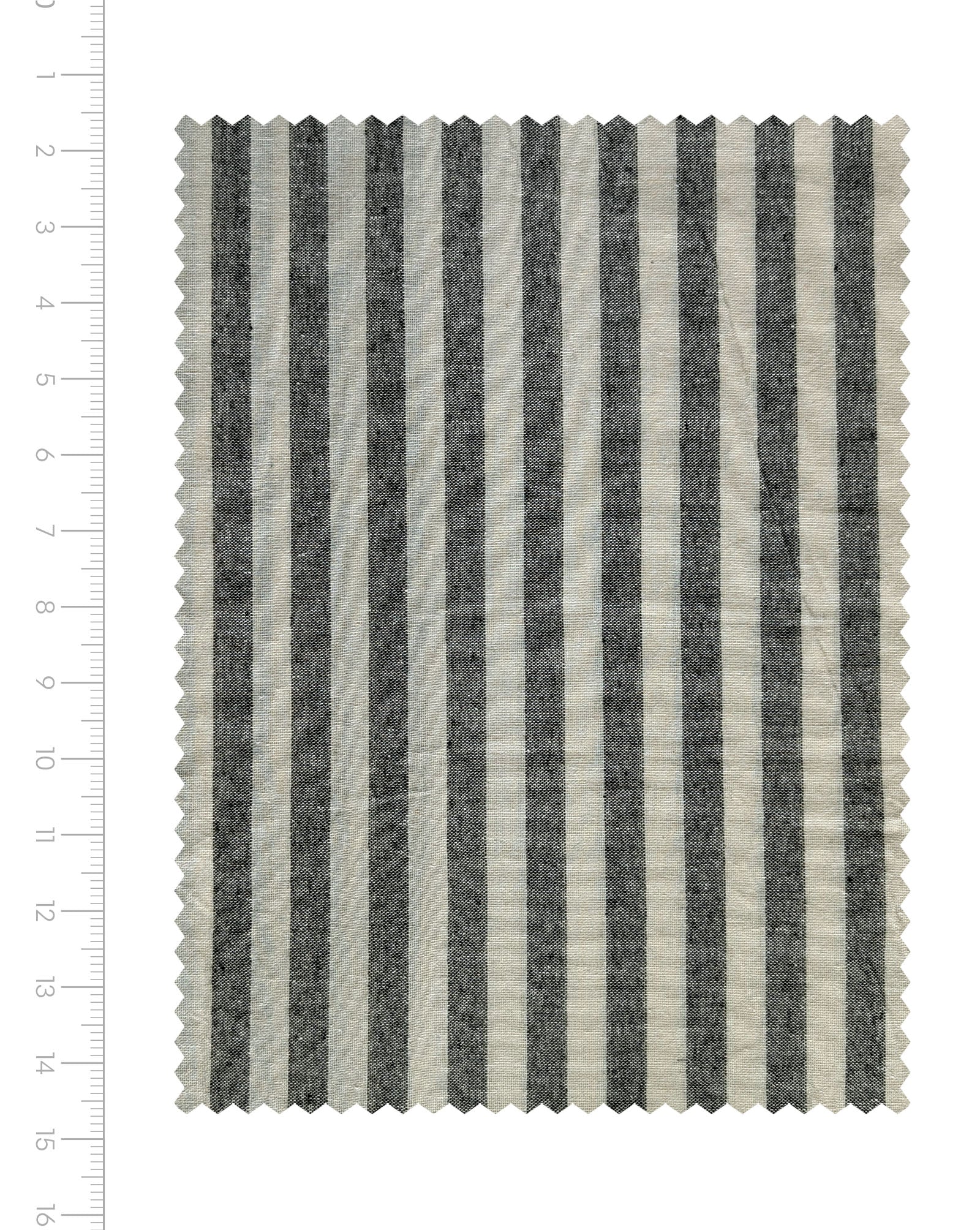 Black Stripes Blended Cotton Yarn Dyed Fabric 60"