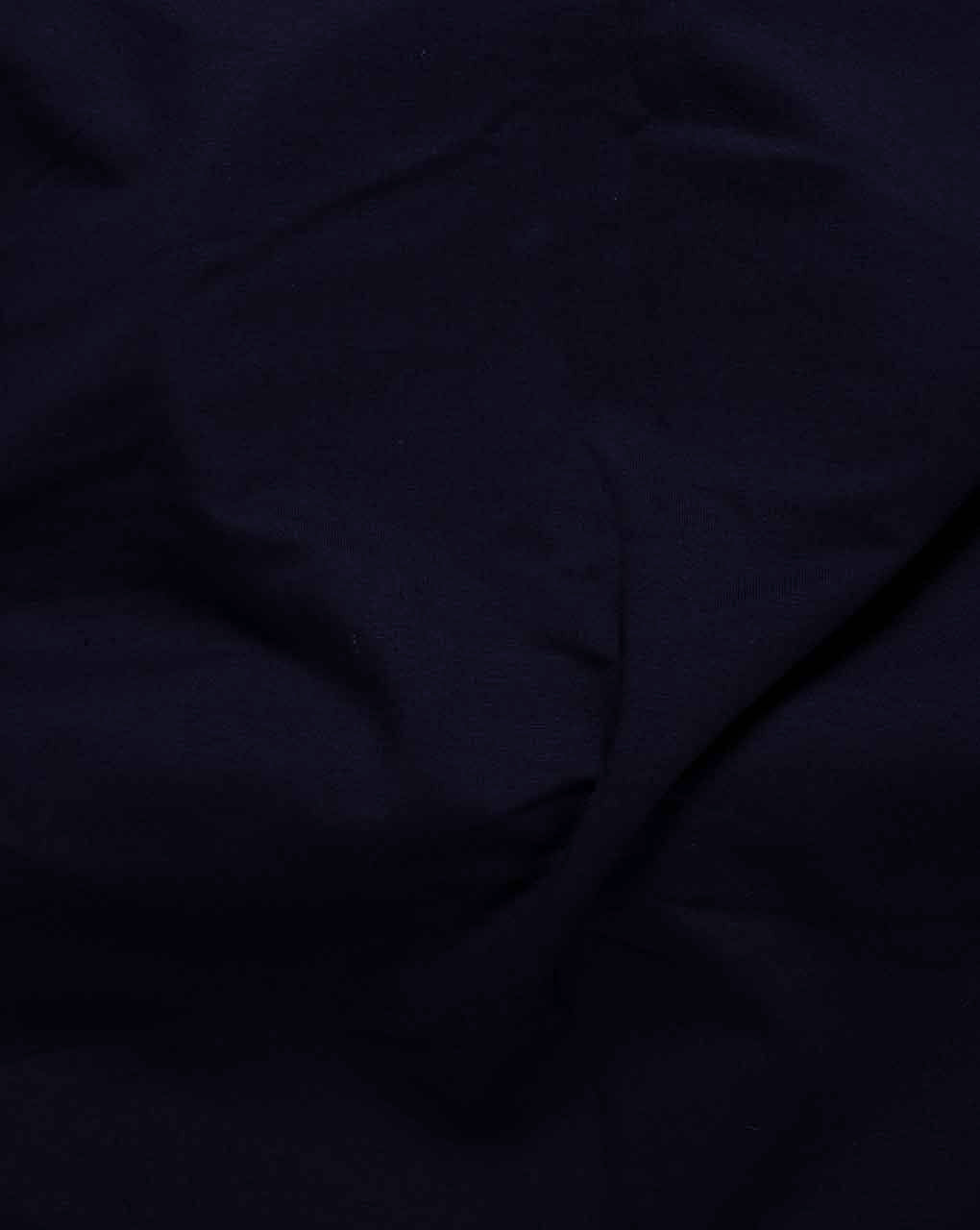 Navy Blue Cotton Lycra 2 Thread Terry Knit Fabric 80"