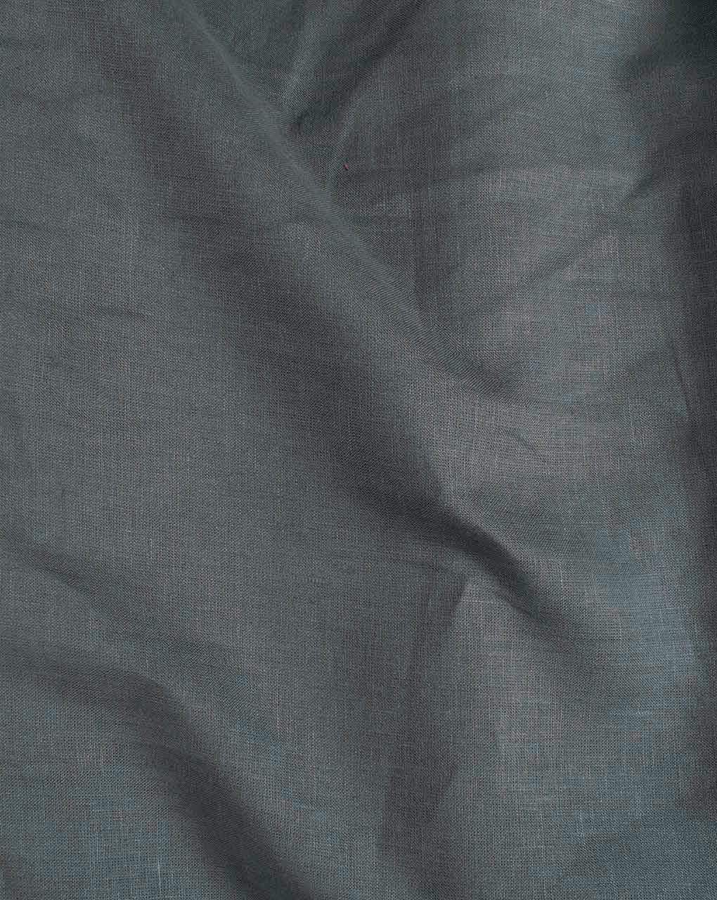 Grey Dyed 25 Lea Linen Fabric 58"