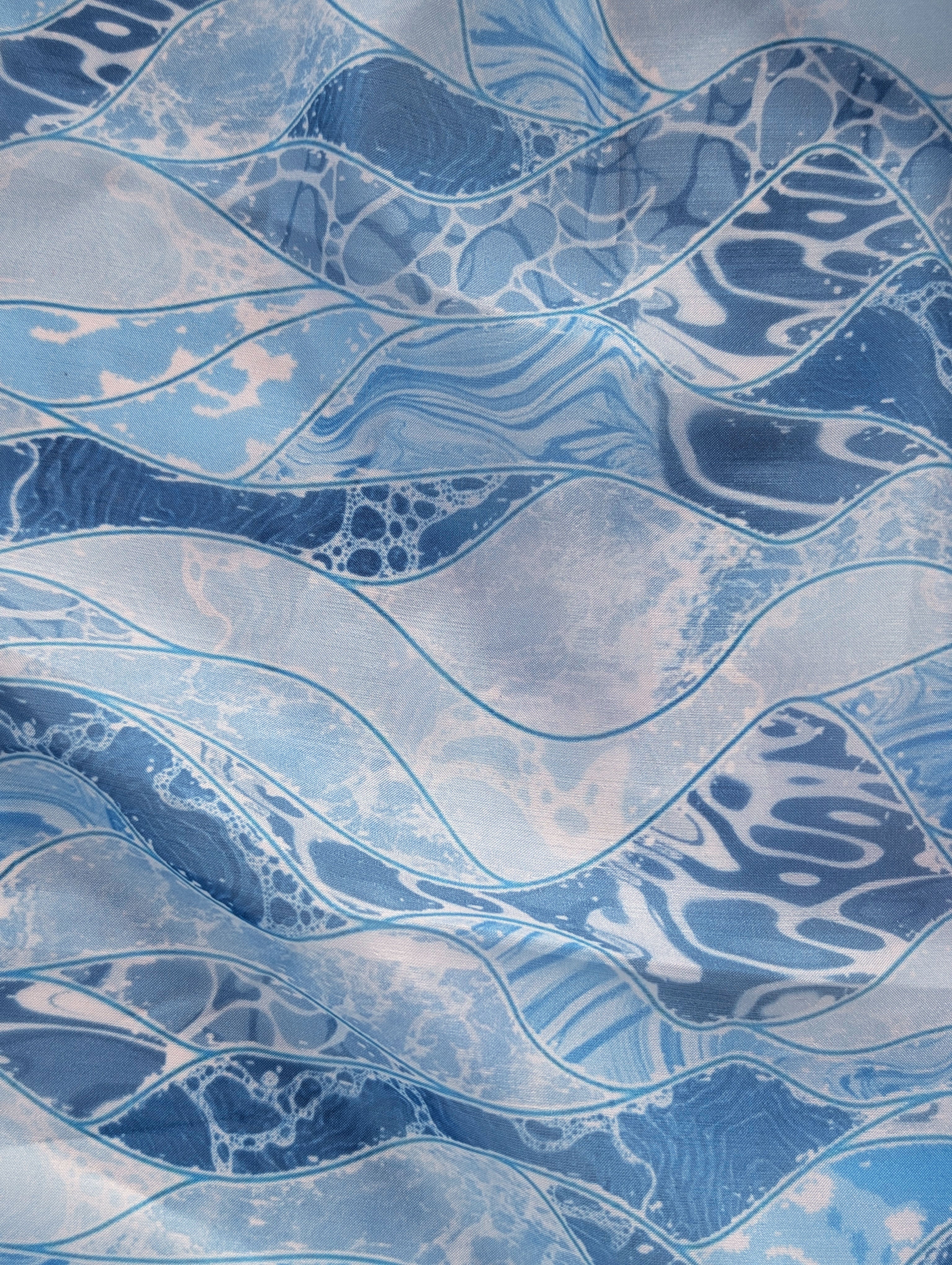 Digital Print Poly Tabby Silk Fabric 56" - 6.5 kg