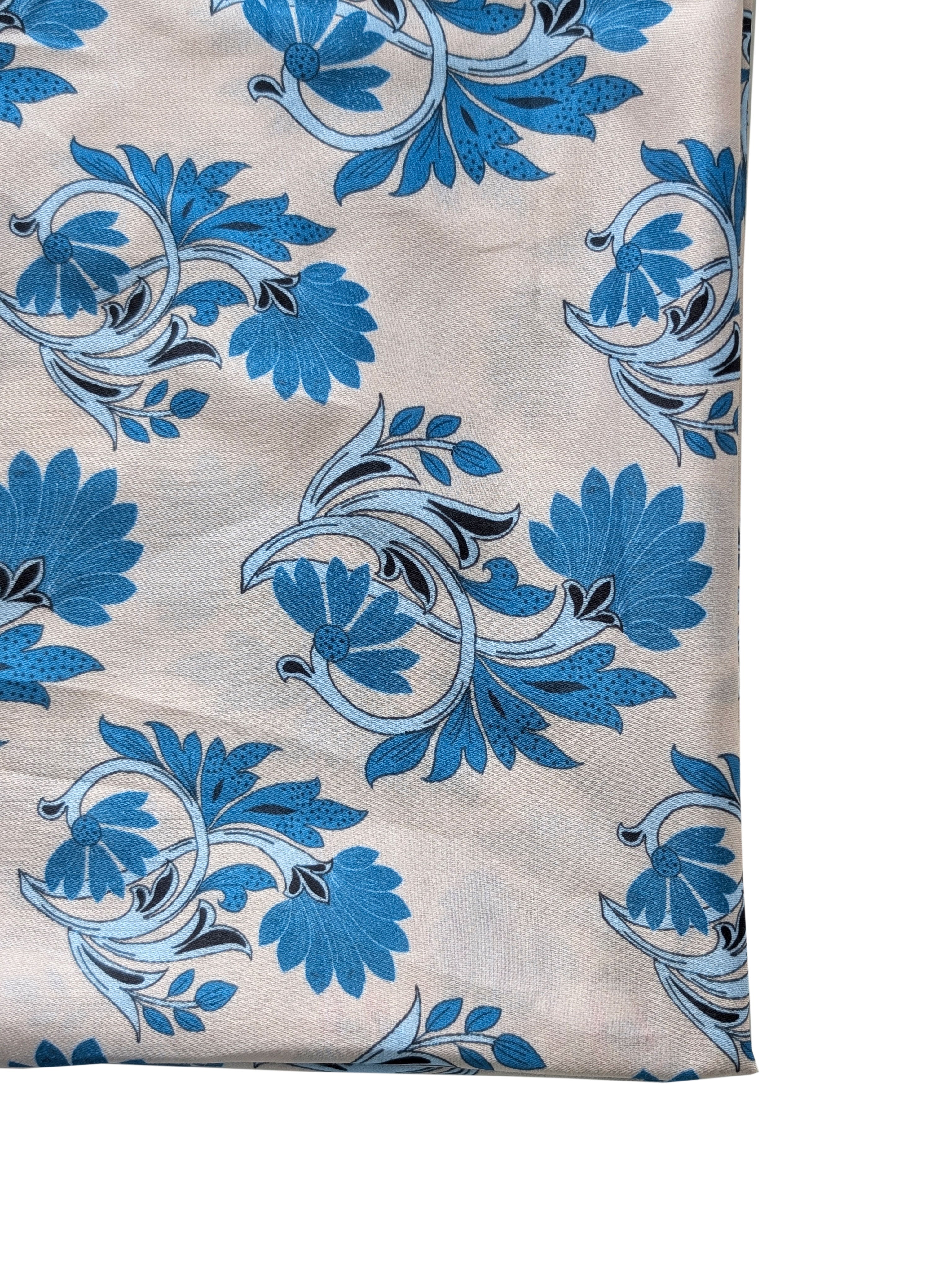 Digital Print Poly Jam Satin Fabric 10 kg