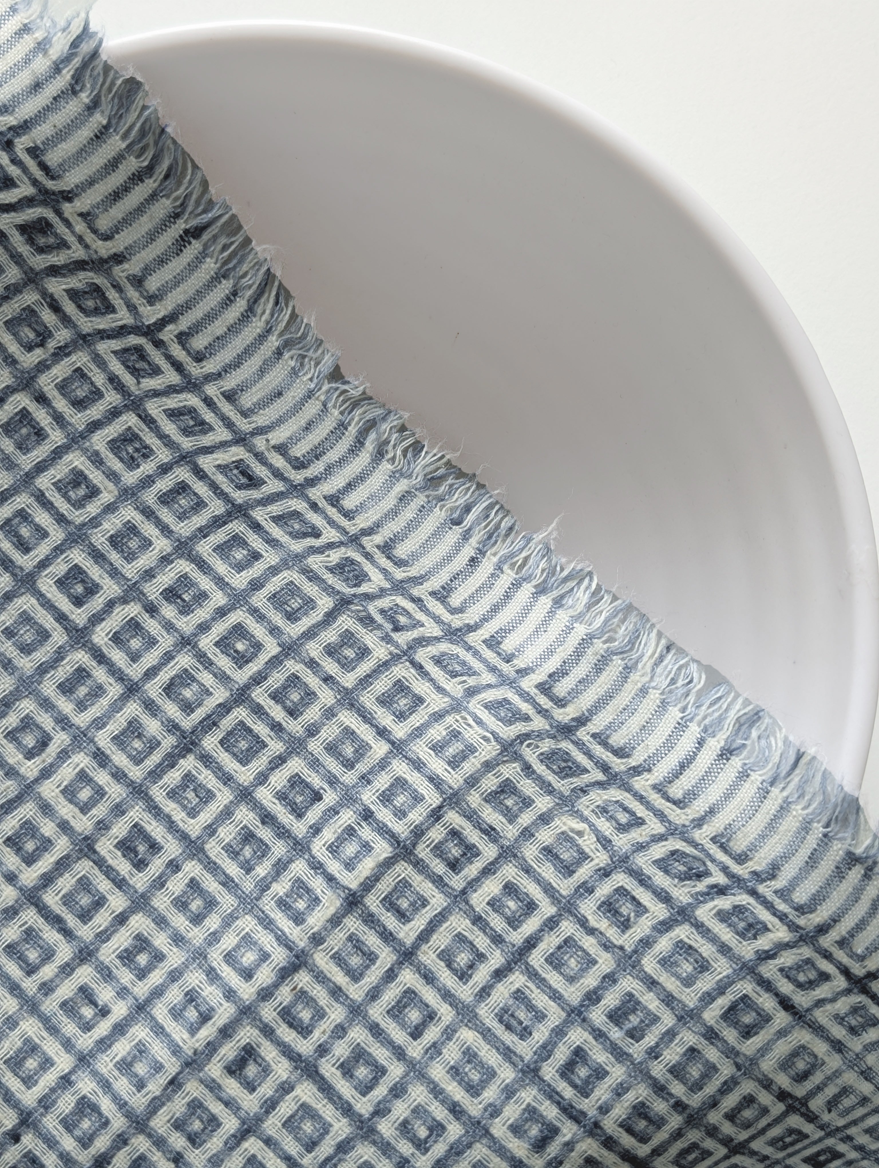 Loom Textured Blended Cotton Yarn Dyed Fabric 58"