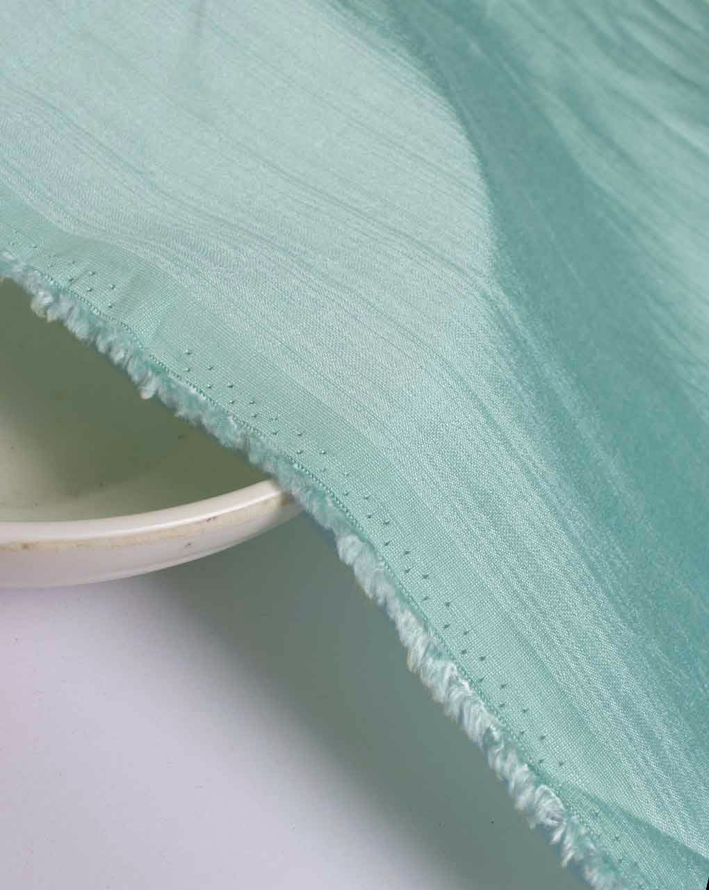 Turquoise Poly Dobby Fabric 58" - 14 kg