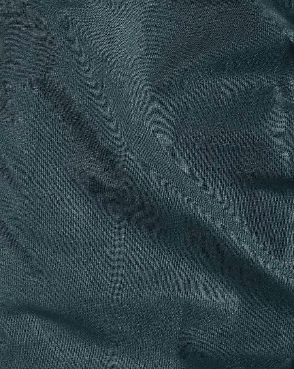 Teal Poly Double Sided Slub Fabric 44" (Magic Slub) - 11 kg