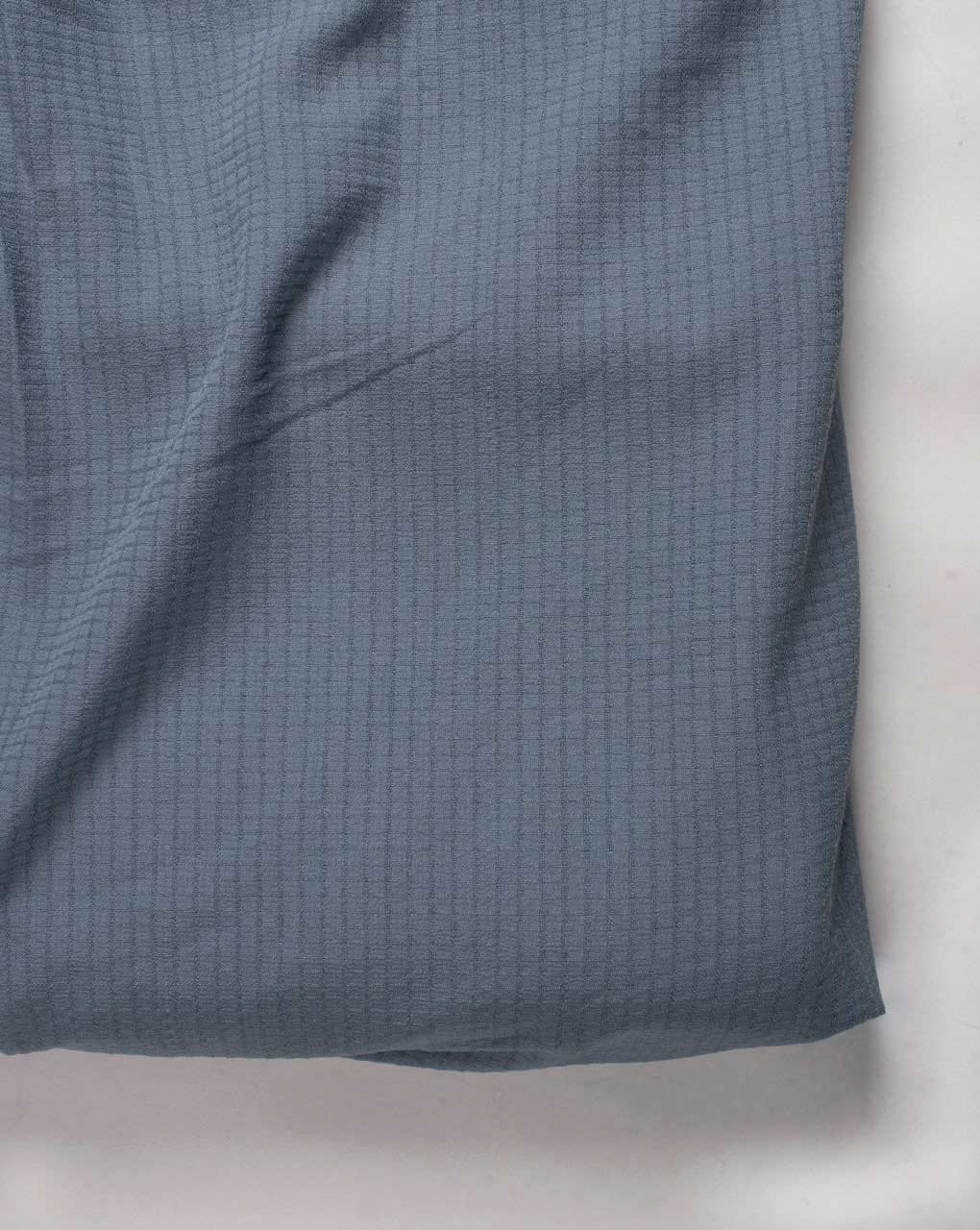 Grey Poly Waffle Fabric 58" - 19 kg