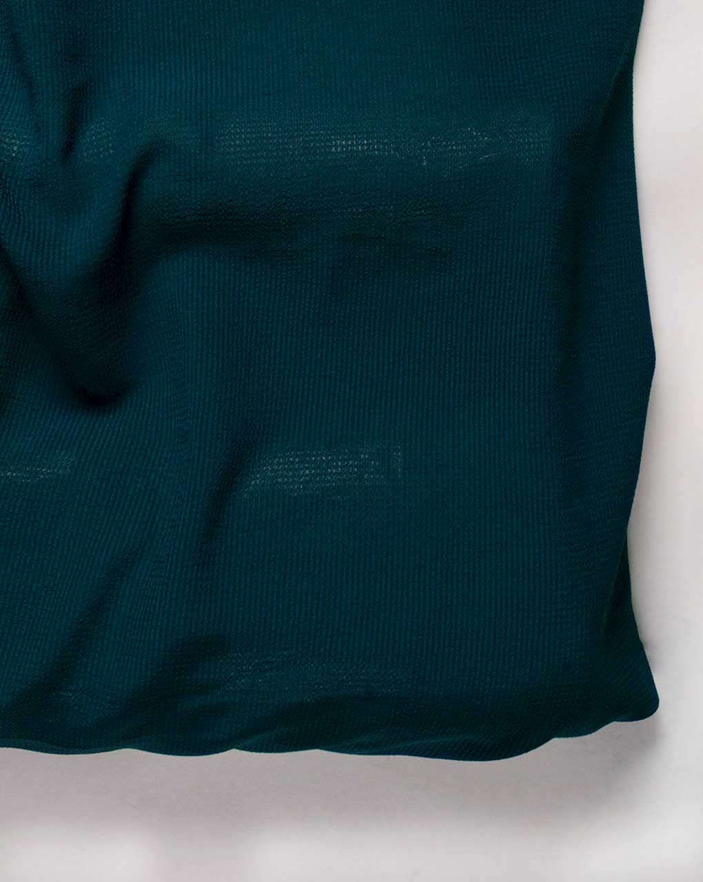 Dark Teal Poly Dobby Fabric 60" - 20 kg