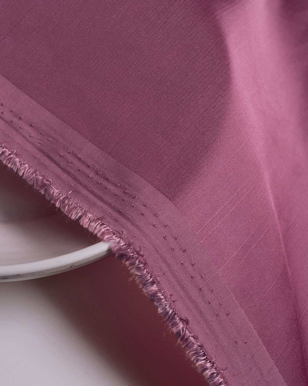 Fuchsia Poly Slub Satin Fabric - 14 kg