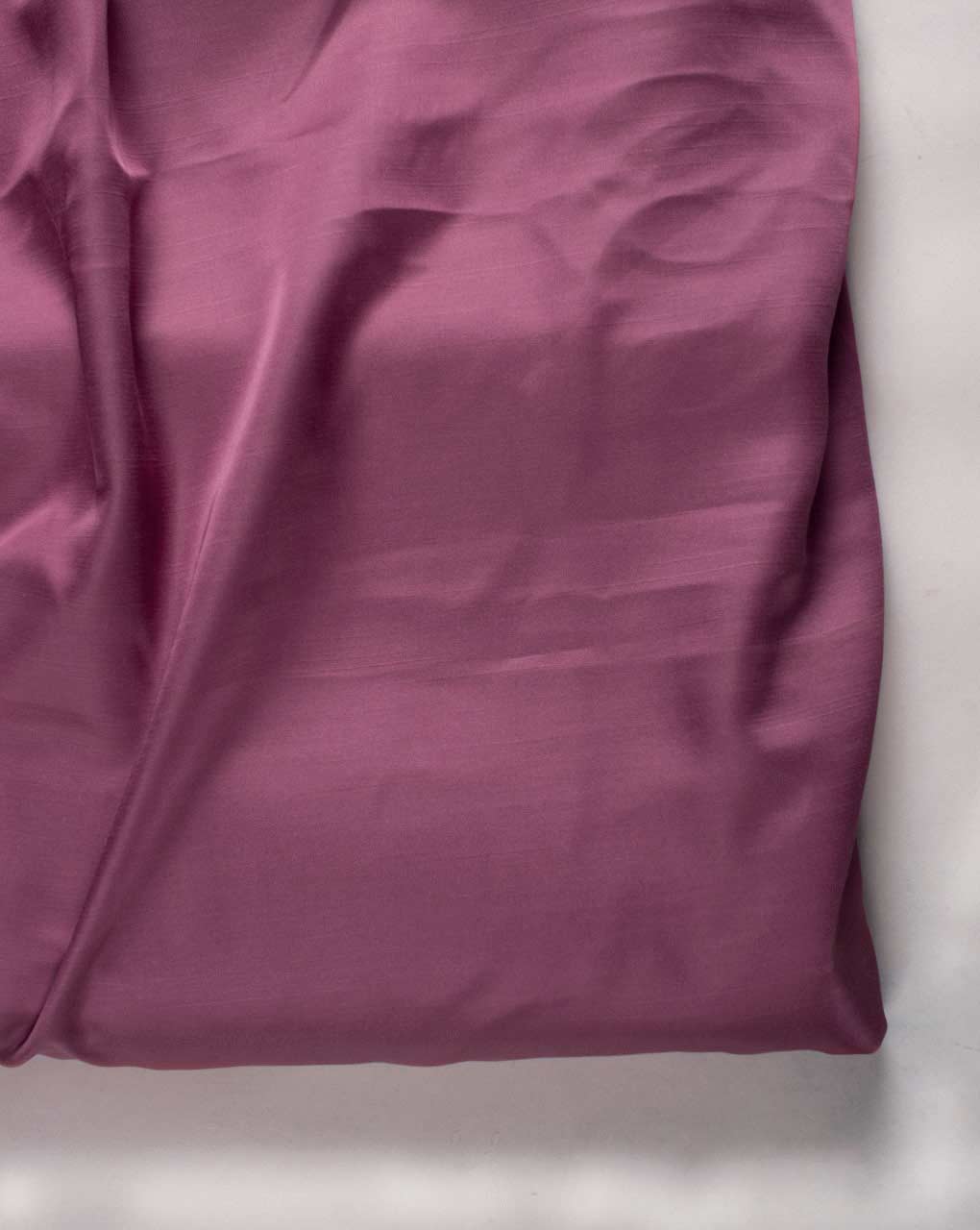 Fuchsia Poly Slub Satin Fabric - 14 kg