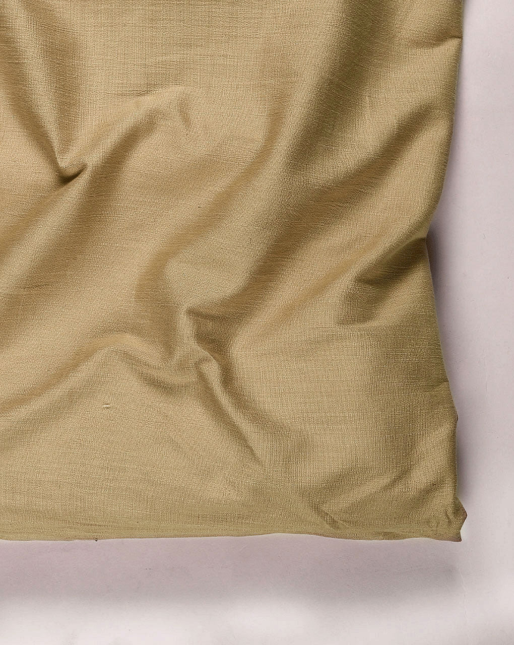 Beige 30s Liva Rayon Lycra Mill Dyed Fabric 52"