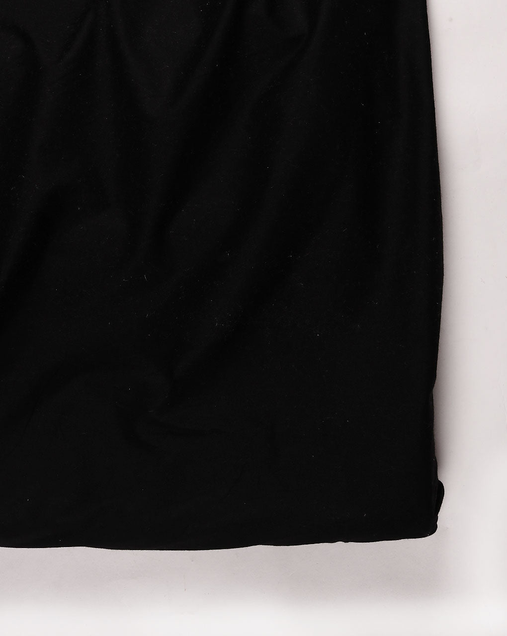 Black Plain Cotton Poplin Fabric ( Width 58 Inch )