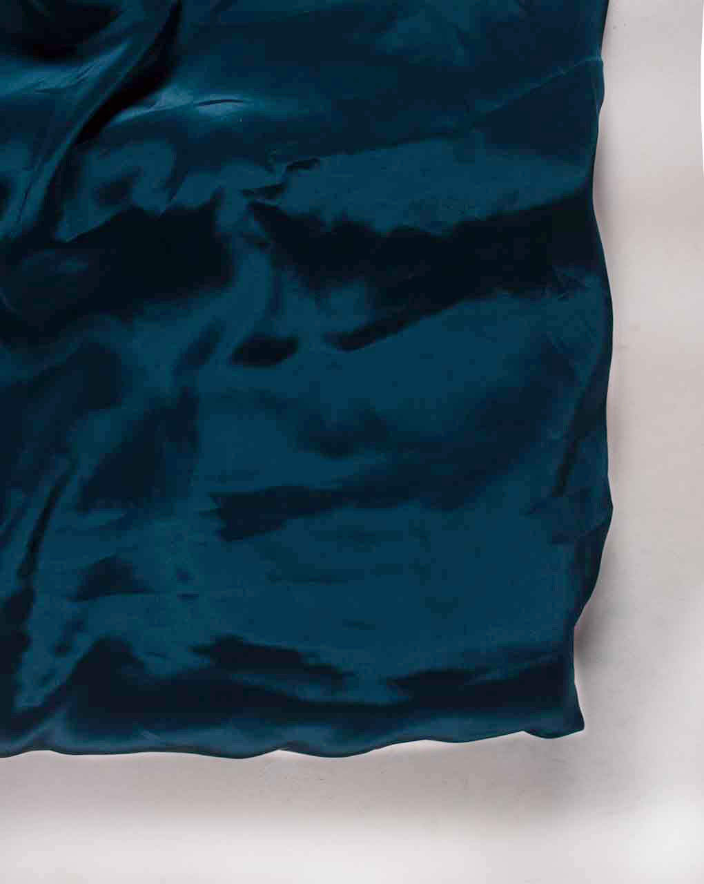 Teal Viscose Natural Crepe Fabric 44" - 8 kg